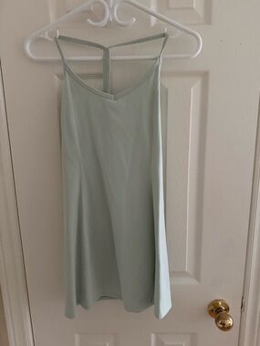 TNA Light Sage Green Tennis Dress